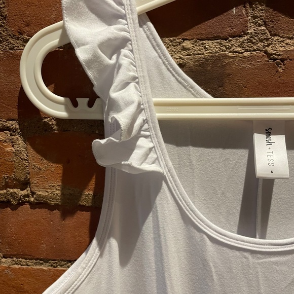 Smash + Tess The Sweetheart Romper in Bridal White - Picture 5 of 6